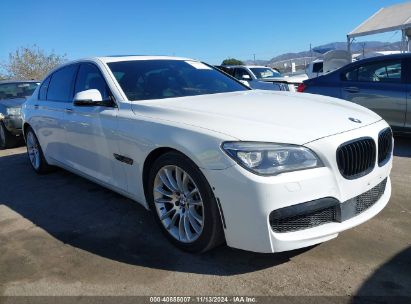 2015 BMW 750LI White  Gasoline WBAYE8C52FD781628 photo #1