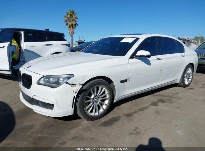 2015 BMW 750LI White  Gasoline WBAYE8C52FD781628 photo #3