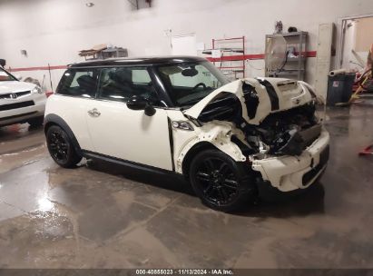 2012 MINI COOPER S White  Gasoline WMWSV3C5XCT387336 photo #1