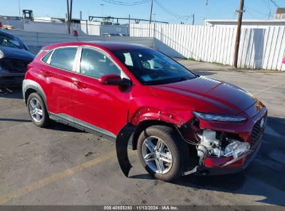 2021 HYUNDAI KONA SE Red  Gasoline KM8K12AA8MU662282 photo #1