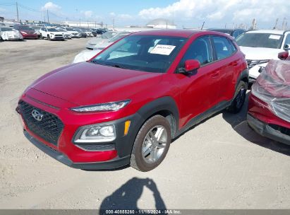 2021 HYUNDAI KONA SE Red  Gasoline KM8K12AA8MU662282 photo #3