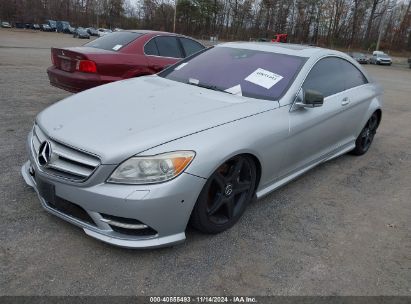 2011 MERCEDES-BENZ CL 550 4MATIC Silver  Gasoline WDDEJ9EBXBA026156 photo #3