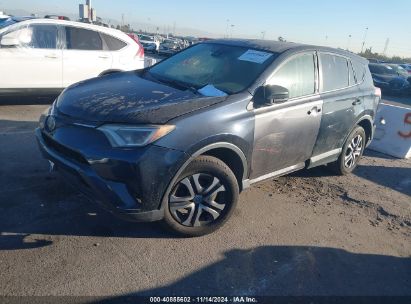 2017 TOYOTA RAV4 LE Blue  Gasoline JTMZFREV9HD107289 photo #3