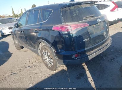 2017 TOYOTA RAV4 LE Blue  Gasoline JTMZFREV9HD107289 photo #4