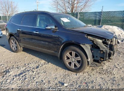 2011 CHEVROLET TRAVERSE 1LT Black  Gasoline 1GNKRGED4BJ393833 photo #1