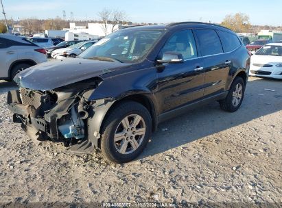 2011 CHEVROLET TRAVERSE 1LT Black  Gasoline 1GNKRGED4BJ393833 photo #3