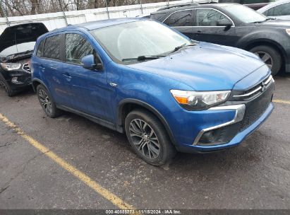 2019 MITSUBISHI OUTLANDER SPORT 2.0 ES Blue  Gasoline JA4AP3AU7KU028984 photo #1