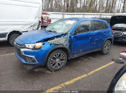 2019 MITSUBISHI OUTLANDER SPORT 2.0 ES Blue  Gasoline JA4AP3AU7KU028984 photo #3