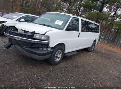 2014 CHEVROLET EXPRESS 3500 LT White  Flexible Fuel 1GAZG1FG0E1100364 photo #3