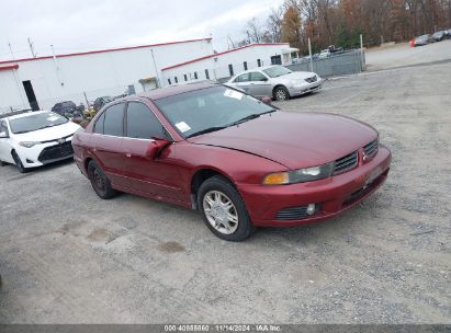 2003 MITSUBISHI GALANT ES/LS Burgundy  Gasoline 4A3AA46G03E218182 photo #1