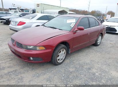 2003 MITSUBISHI GALANT ES/LS Burgundy  Gasoline 4A3AA46G03E218182 photo #3