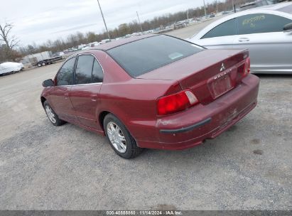 2003 MITSUBISHI GALANT ES/LS Burgundy  Gasoline 4A3AA46G03E218182 photo #4