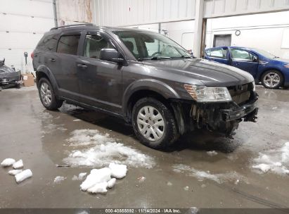 2016 DODGE JOURNEY SE Gray  Flexible Fuel 3C4PDDAG9GT163832 photo #1