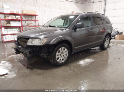 2016 DODGE JOURNEY SE Gray  Flexible Fuel 3C4PDDAG9GT163832 photo #3