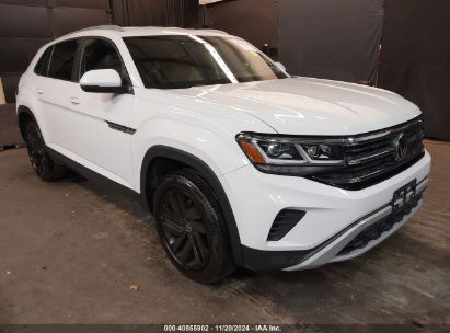 2020 VOLKSWAGEN ATLAS CROSS SPORT 3.6L V6 SE W/TECHNOLOGY/3.6L V6 SE W/TECHNOLOGY R-LINE White  Gasoline 1V21E2CA2LC212261 photo #1