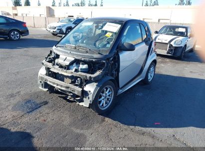 2015 SMART FORTWO ELECTRIC DRIVE PASSION Silver  Electric WMEEJ9AA1FK830340 photo #3