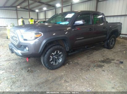 2017 TOYOTA TACOMA TRD OFF ROAD Gray  Gasoline 5TFCZ5AN9HX082226 photo #3