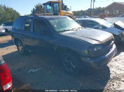 2007 CHEVROLET TRAILBLAZER LS Black  Gasoline 1GNDS13S972191678 photo #1