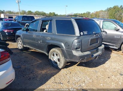 2007 CHEVROLET TRAILBLAZER LS Black  Gasoline 1GNDS13S972191678 photo #4