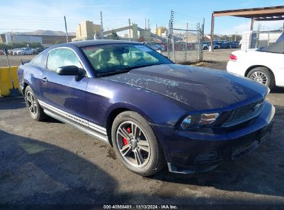 2010 FORD MUSTANG V6/V6 PREMIUM Blue  Gasoline 1ZVBP8AN7A5131201 photo #1