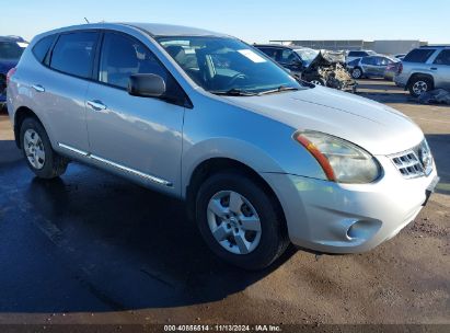 2014 NISSAN ROGUE SELECT S Silver  Gasoline JN8AS5MT2EW615965 photo #1