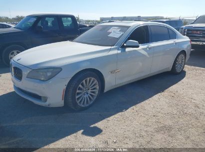 2012 BMW 750LI White  Gasoline WBAKB8C5XCDW84736 photo #3