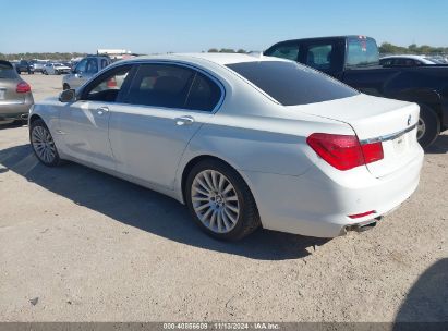 2012 BMW 750LI White  Gasoline WBAKB8C5XCDW84736 photo #4