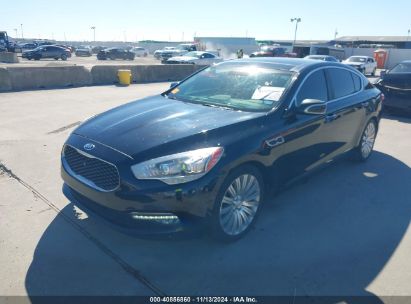 2015 KIA K900 PREMIUM Black  Gasoline KNALU4D49F6027237 photo #3