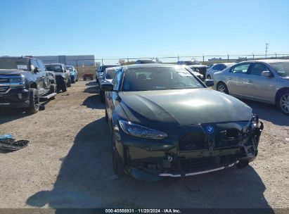 2024 BMW I4 EDRIVE35 Green  Electric WBY43AW03RFS61430 photo #1