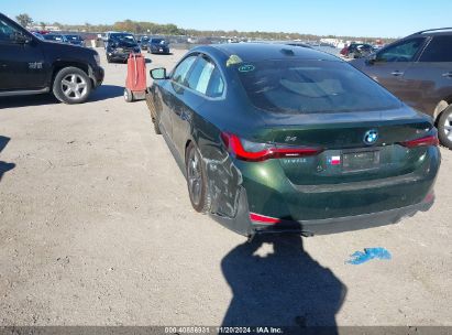 2024 BMW I4 EDRIVE35 Green  Electric WBY43AW03RFS61430 photo #4