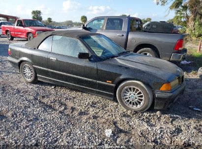 1997 BMW 328IC Black  Gasoline WBABK8329VET95432 photo #1