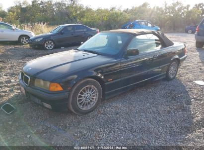 1997 BMW 328IC Black  Gasoline WBABK8329VET95432 photo #3