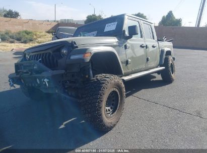 2022 JEEP GLADIATOR SPORT S 4X4 Green  Gasoline 1C6HJTAG3NL170069 photo #3