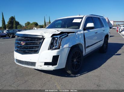 2020 CADILLAC ESCALADE 4WD PLATINUM White  Gasoline 1GYS4DKJXLR177224 photo #3