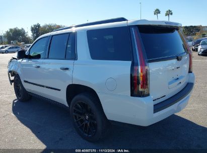 2020 CADILLAC ESCALADE 4WD PLATINUM White  Gasoline 1GYS4DKJXLR177224 photo #4