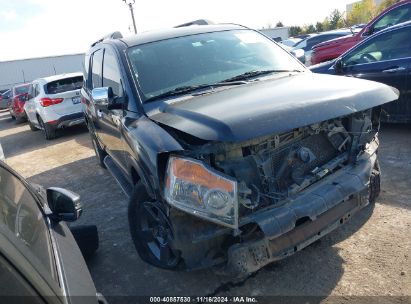 2011 NISSAN ARMADA SV Black  Flexible Fuel 5N1BA0ND2BN612252 photo #1