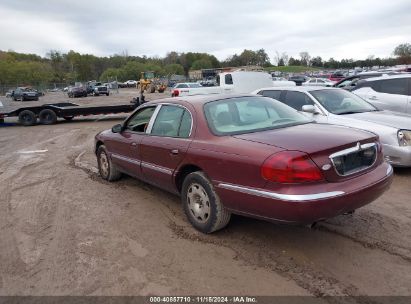 2002 LINCOLN CONTINENTAL Maroon  Gasoline 1LNHM97V72Y701583 photo #4