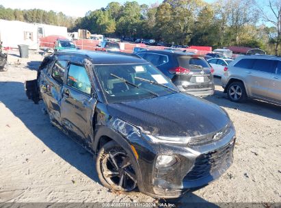 2022 CHEVROLET TRAILBLAZER FWD RS Black  Gasoline KL79MTSL7NB055834 photo #1