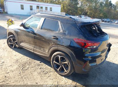 2022 CHEVROLET TRAILBLAZER FWD RS Black  Gasoline KL79MTSL7NB055834 photo #4