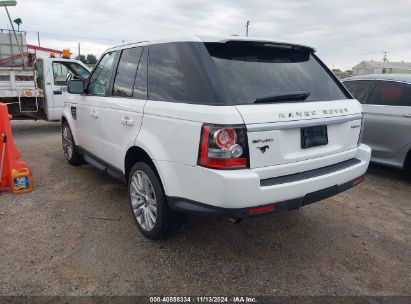 2012 LAND ROVER RANGE ROVER SPORT HSE White  Gasoline SALSK2D42CA722797 photo #4