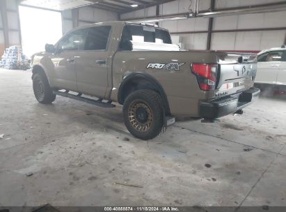 2021 NISSAN TITAN PRO-4X 4X4 Tan  Gasoline 1N6AA1ED3MN509394 photo #4