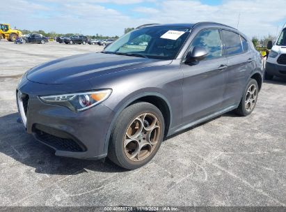 2018 ALFA ROMEO STELVIO SPORT AWD Gray  Gasoline ZASFAKPN1J7B63535 photo #3