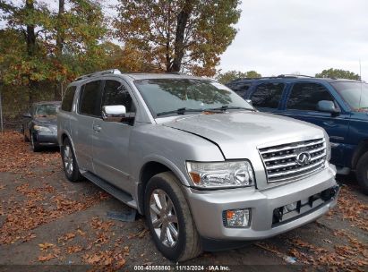 2008 INFINITI QX56 Silver  Gasoline 5N3AA08CX8N908246 photo #1