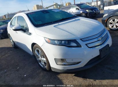 2013 CHEVROLET VOLT White  Hybrid 1G1RH6E42DU137026 photo #1