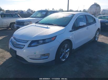 2013 CHEVROLET VOLT White  Hybrid 1G1RH6E42DU137026 photo #3