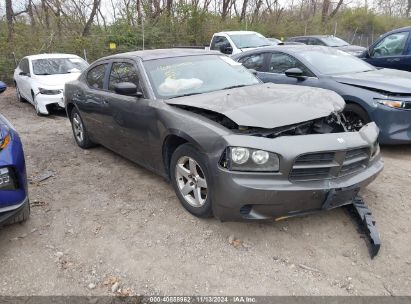 2008 DODGE CHARGER Gray  Gasoline 2B3LA43G18H182228 photo #1