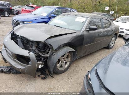 2008 DODGE CHARGER Gray  Gasoline 2B3LA43G18H182228 photo #3