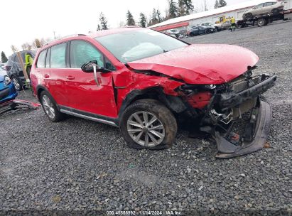 2017 VOLKSWAGEN GOLF ALLTRACK TSI S/TSI SE/TSI SEL Red  Gasoline 3VWH17AU3HM530494 photo #1