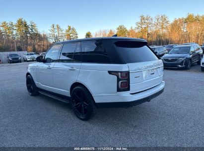 2018 LAND ROVER RANGE ROVER HSE White  diesel SALGS2RK1JA381161 photo #4