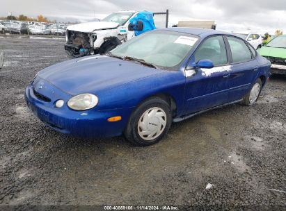 1997 FORD TAURUS GL Blue  Gasoline 1FALP52U4VG151045 photo #3